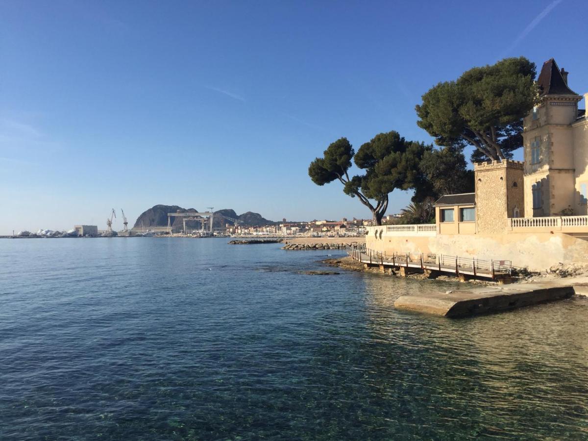 Duplex La Ciotat - Superbe 85 M2 - 6 Pers - 3 Chambres - Climatisation - Vue Mer Et Proche Du Vieux Port La Ciotat Bagian luar foto