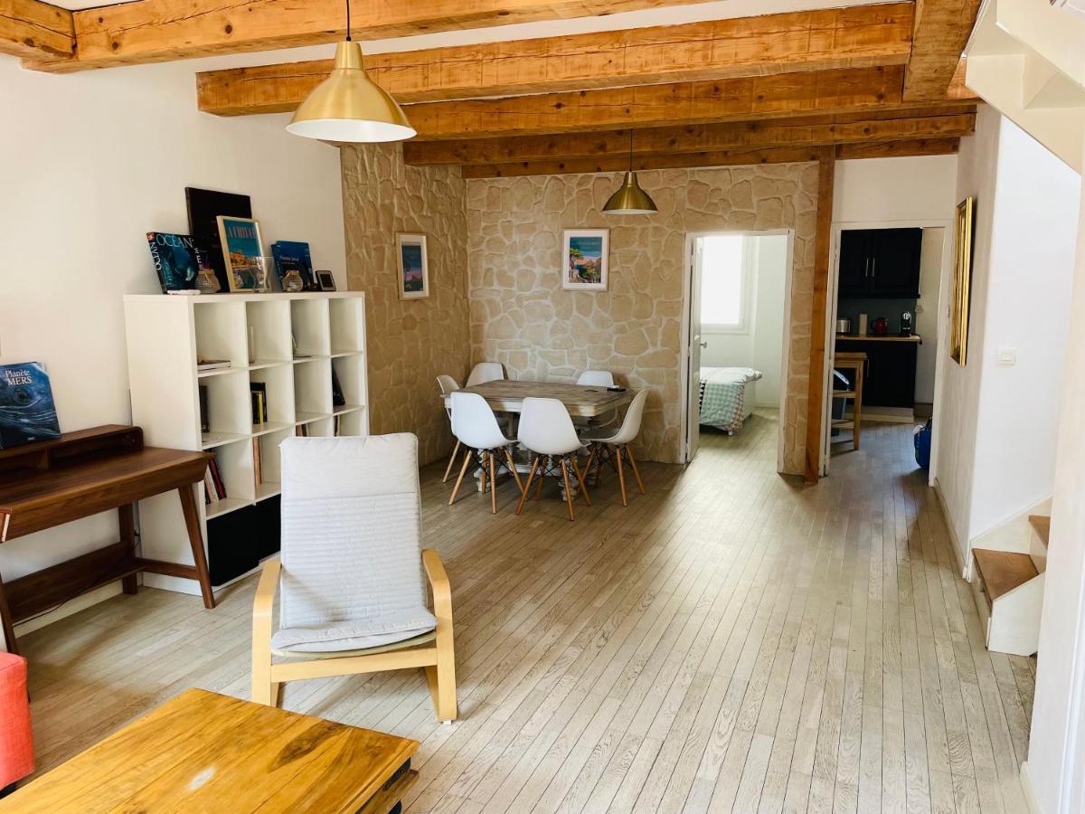 Duplex La Ciotat - Superbe 85 M2 - 6 Pers - 3 Chambres - Climatisation - Vue Mer Et Proche Du Vieux Port La Ciotat Bagian luar foto