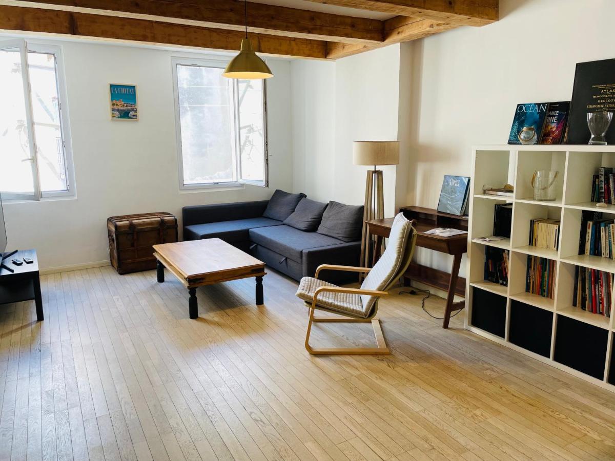Duplex La Ciotat - Superbe 85 M2 - 6 Pers - 3 Chambres - Climatisation - Vue Mer Et Proche Du Vieux Port La Ciotat Bagian luar foto